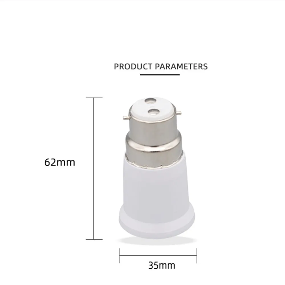 Светодиодное основание лампы преобразования держатель конвертер B22 для E27 гнездо