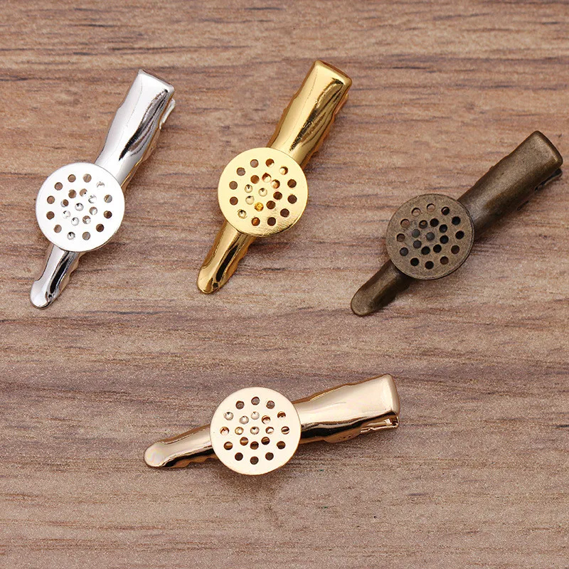 20 шт. 12 мм металлическая латунь основа заколки для волос УСТАНОВКА аксессуары с