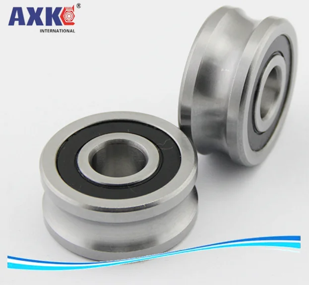 

SG35 2RS U Groove bearings 12*42*19 mm Track guide roller bearing SG12RS (Precision double row balls) ABEC-5 20pcs/lot