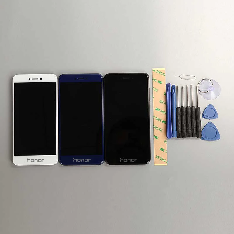 Для huawei Honor 8 Lite ЖК-дисплей Дисплей+ Сенсорный экран инструменты дигитайзер Рамка Панель для huawei Honor 8 Lite PRA-LA1 PRA-LX1 PRA-LX3