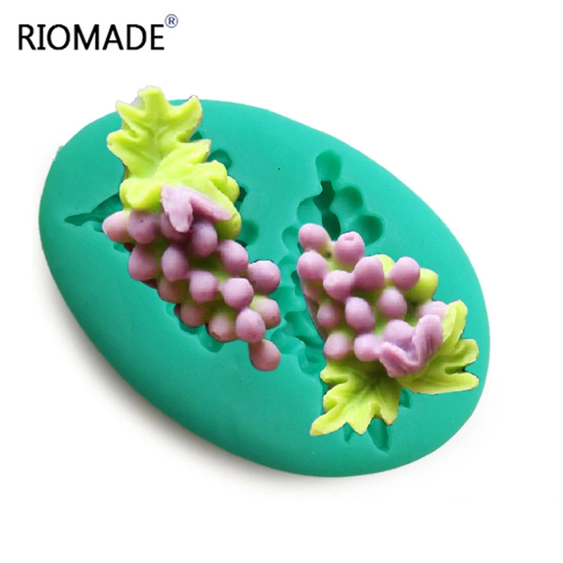 Виноградная силиконовая форма помадные формы для украшения торта инструменты
