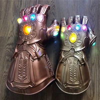 4 glove led pvc cosplay gauntlet gloves light adult toys kids halloween cosplay props