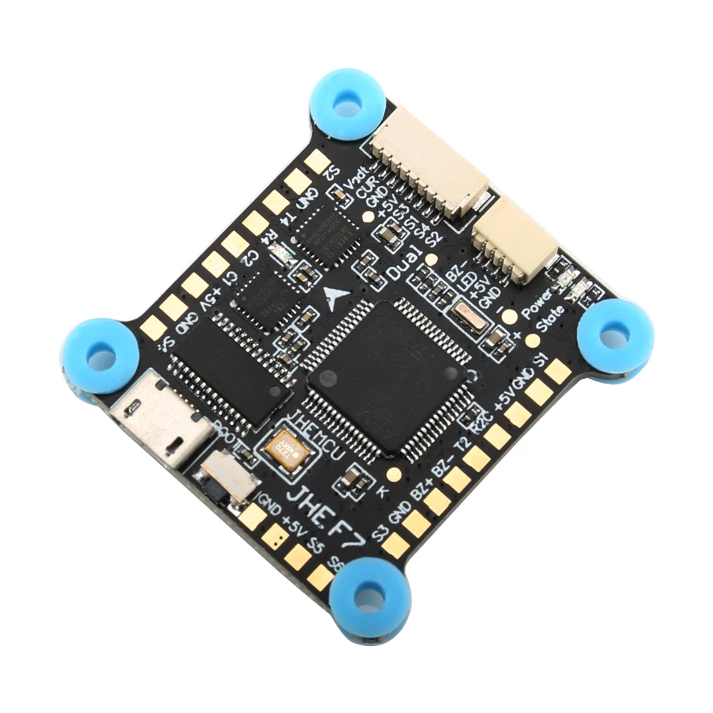 Новый Контроллер полета F7 с двойным гироскопом AIO OSD 5 в 8 BEC & Black Box 2 6S для