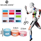 1pc5M кинеозиологическая лента повязка для мышц ролл хлопковая эластичная лента для колена кинезиологии Водонепроницаемый боль уход бег Фитнес тренажерный зал Стикеры