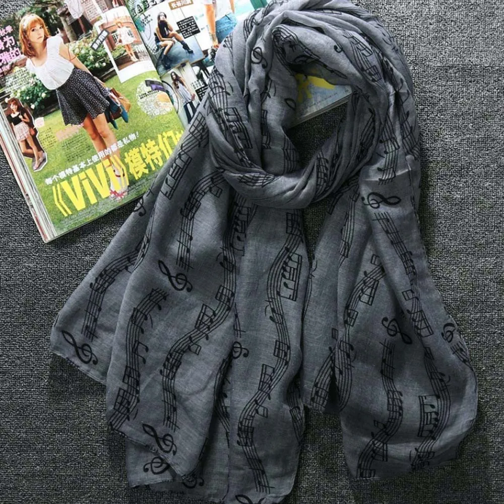 Женский Длинный шарф из вуали большой размер |