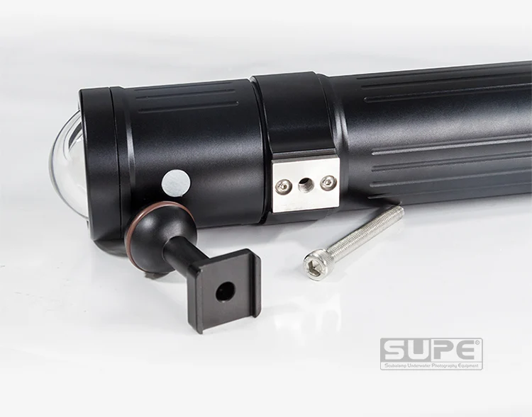 SUPE Scubalamp V6K Plus 12000 люмен подводный фото видео свет Дайвинг поиск свет угол луча 120 высокий средний низкий затемнение