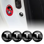 4 шт. универсальные уплотнительные прокладки для автомобиля Tesla Model 3 Model X Model S Model Y, автомобильные аксессуары