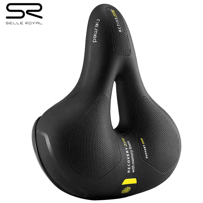 

SELLE ROYAL MTB Bike Bicycle Saddle Rail Hollow Breathable Absorption Rainproof Soft Memory Sponge Casual Off-road Cycling Seat