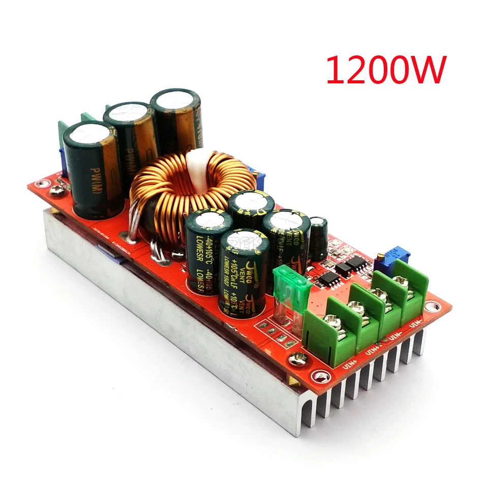 Повысить ватт. DC 20a 1200 Вт Step-up Boost. DC Boost 1200w. Китайский повышающий модуль 300в. DC для электронщиков.