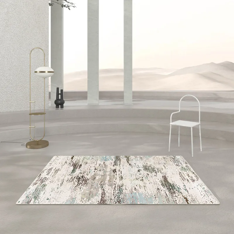 Modern Minimalist High-End Nordic Wabi Style Home Bedroom Custom Floor Light Luxury Carpet Living Room Sofa Coffee Table Blanket | Дом и сад
