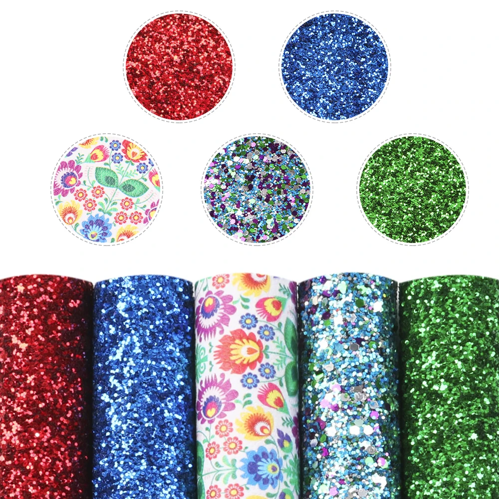 20x33 см Цветочная тема цветы искусственная кожа лист набор ткани для книжного