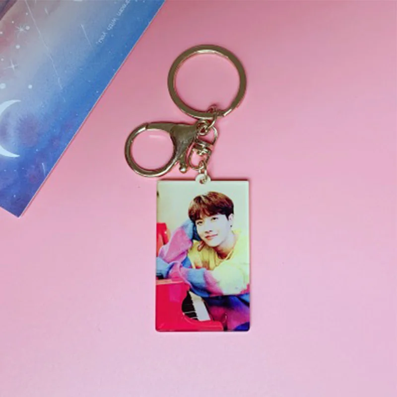 Got7 BlackPink Twice Bangtan Boys альбом карта Soul Persona Jimin JIN SUGA JUNGKOOK изящный брелок LJJ71