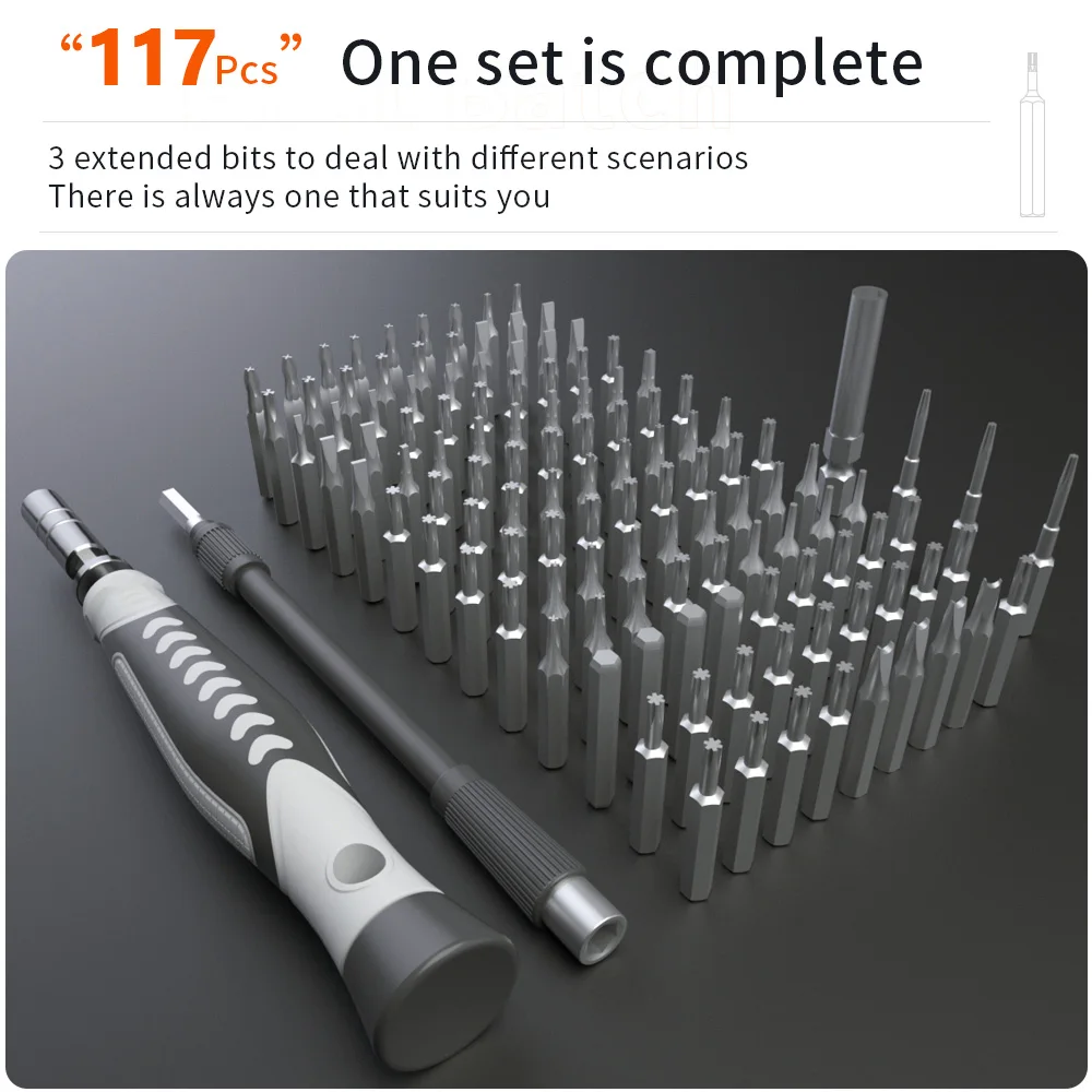 

130in 1 Set Magnetic Torx Screwdriver Multi Tool Kit Mobile Phone Repair Electronic Device Hand Tool