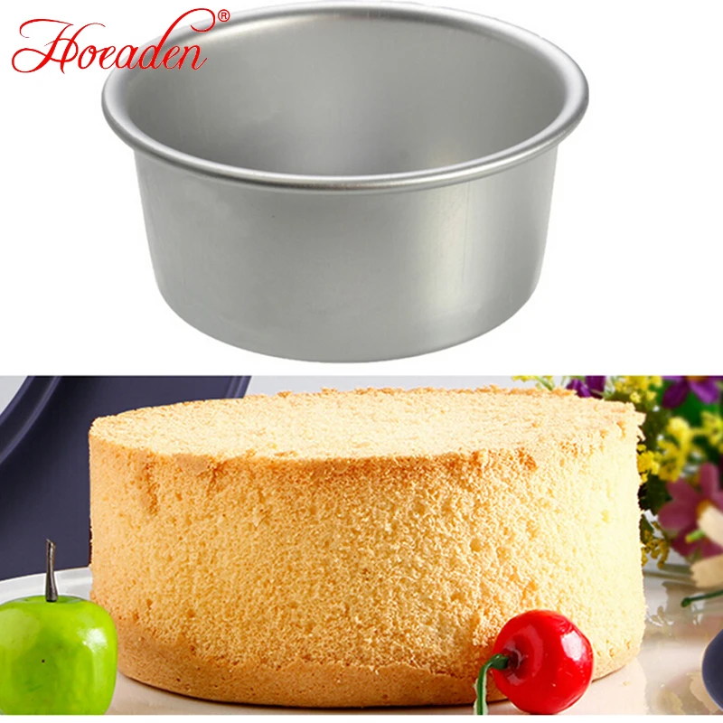 

4/5/7/8/9 Inch Round Cake Baking Mould Pan Tin Mold Tray Pastry Cake Decorating Tool Aluminum Alloy Kitchen Baking Pastry ToolAA