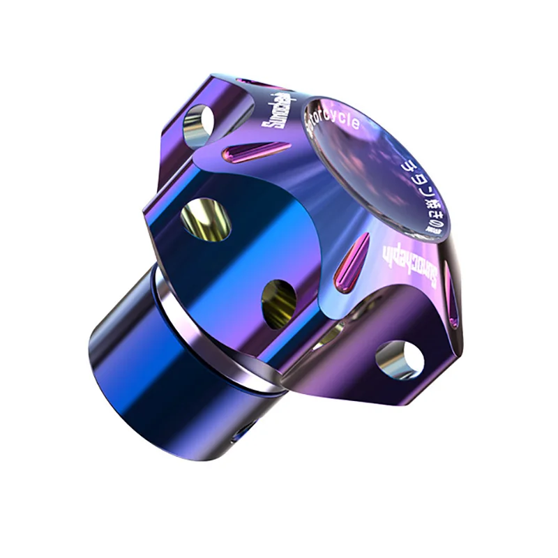 

Universal Key Ring Key Chain Racing Boat Hexagonal Burnt Titanium Portable Motorcycle Modified Key Head Durable Car Accessories