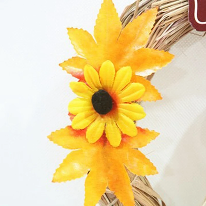 1 шт. большой декоративный реквизит на Хэллоуин венок чучело кулон ведьма кольцо