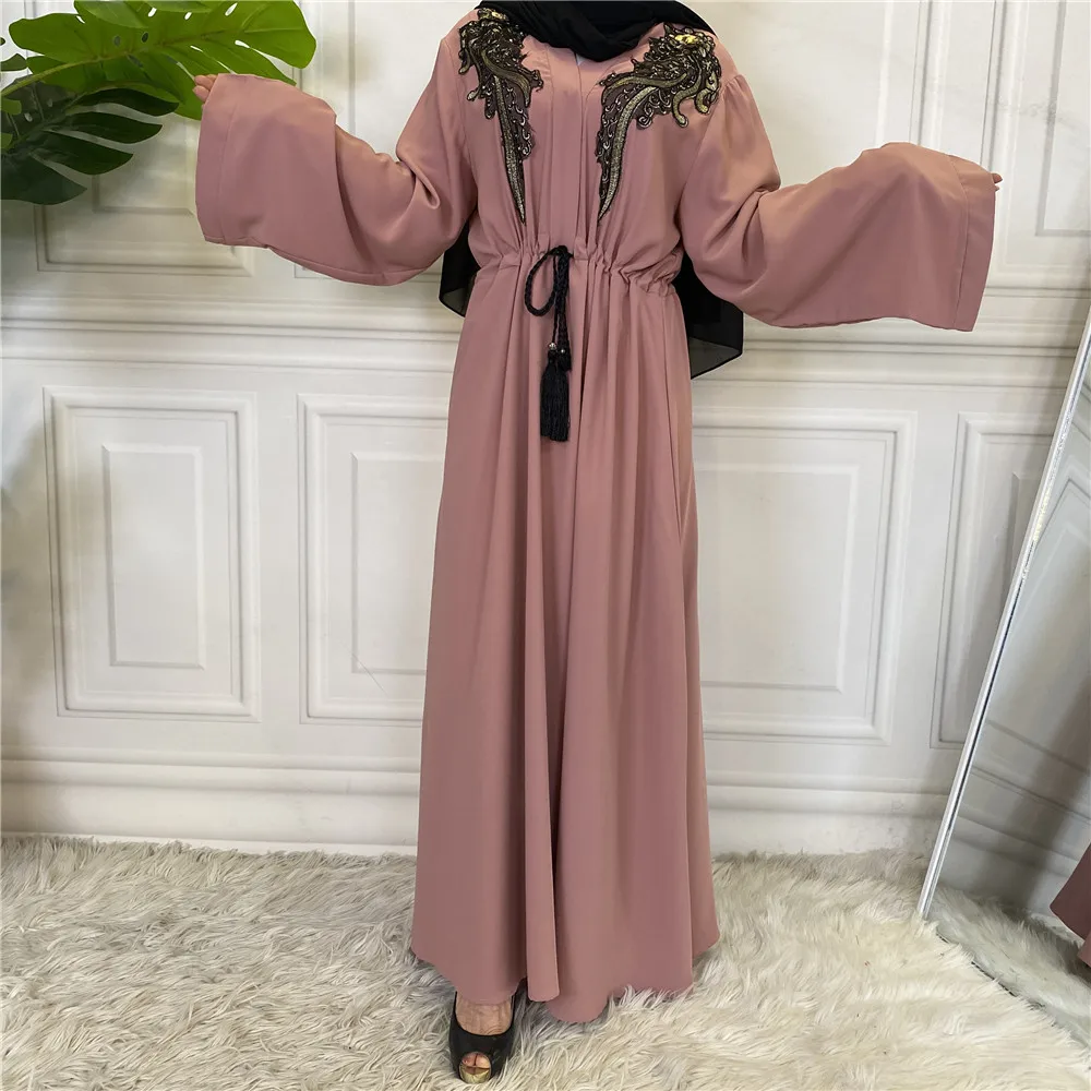 

Eid Dubai Abaya Turkey Hijab Dress Muslim for Women Middle East Caftan Ramadan Arabic Modest Islamic Clothing Maxi Kaftan Robe