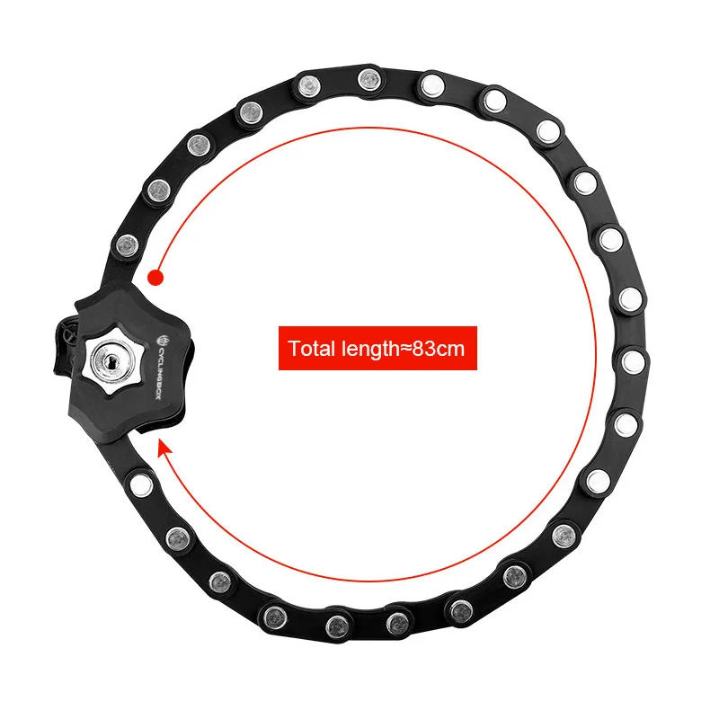 

3 Keys Foldable Bike Lock with Hamburg-Lock Alloy Anti-Theft Strong Security Bicycle Folding Lock Mount Bracket Bike Chain Lock