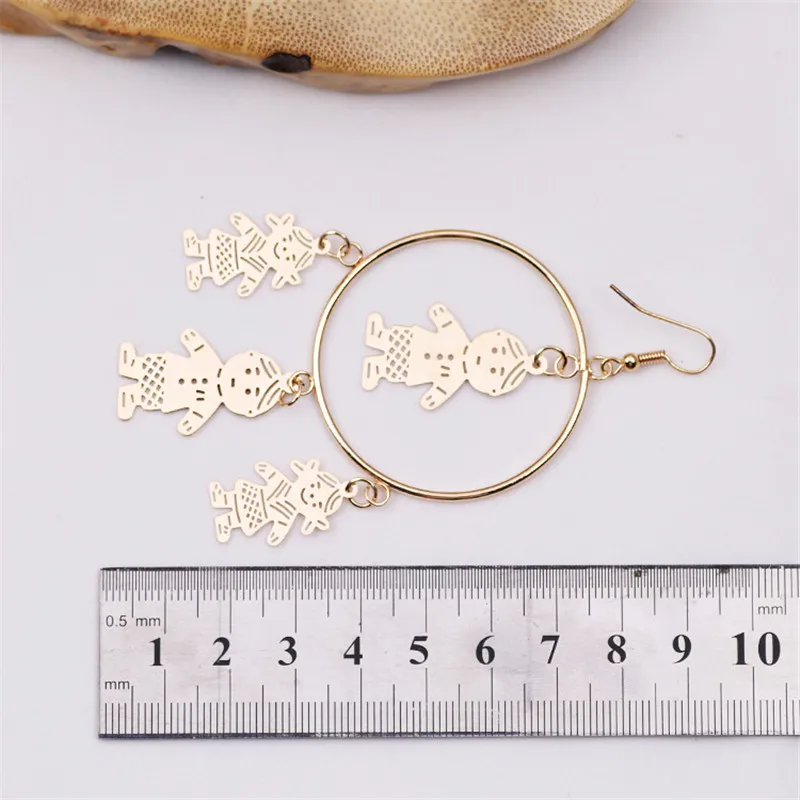 Женские серьги-подвески филигранные большие круглые ювелирные изделия подарок