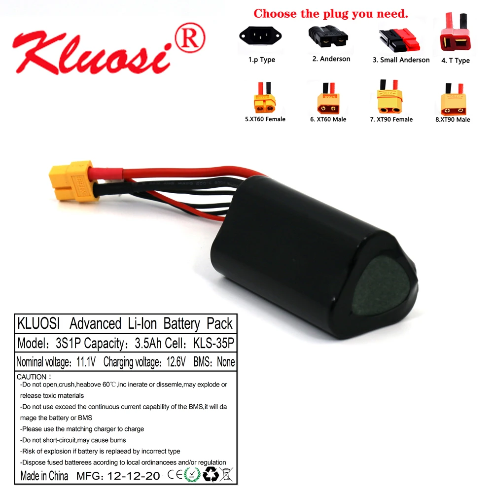 kluosi 3s1p 12v 3 5ah 126 v высокая ёмкость бла бе