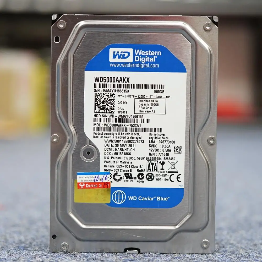 

WD PC Desktop 80GB 160GB 250GB 320GB 500GB 2TB 160G 250G 320G 500G 3.5 Internal HDD 5400 7200 SATA 1TB Hard Drives disk
