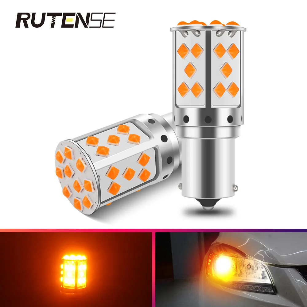 P21W светодиодный 1157 Bay15d BA15S 1156 T20 7440 7443 W21/5 Вт W21W 3030SMD задний указатель поворота