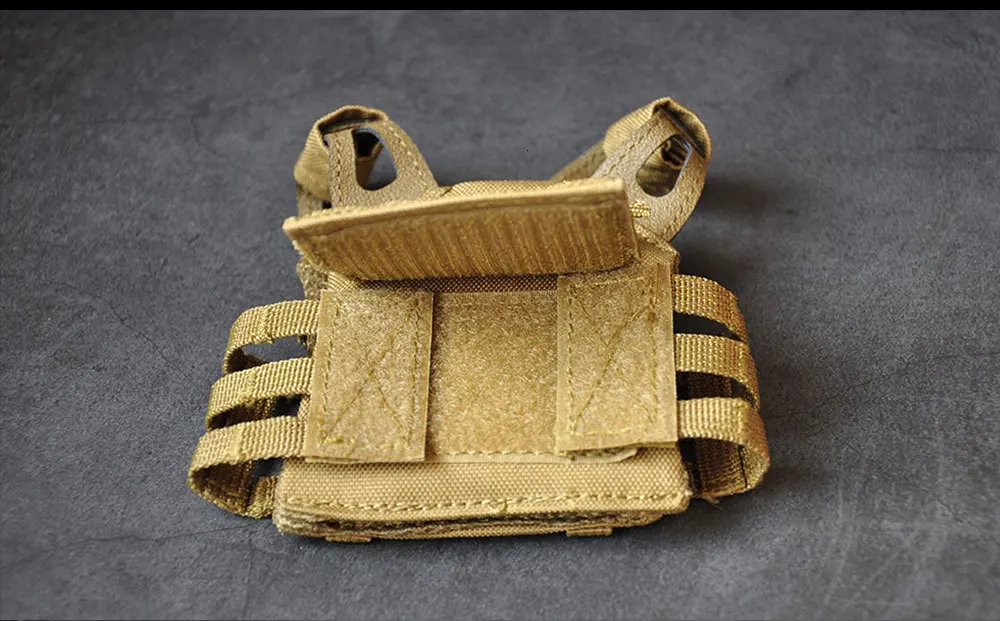 koozie военный Molle мини JPC Тактический Жилет Охотничий Открытый регулируемый пояс журнал орнамент кулон США