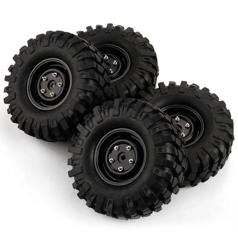 SOJERC 1:10 шины для скалолазания 96 мм/108 мм D90 RC4 SCX10 4 шт. 1 9 дюйма резиновые шины|Детали
