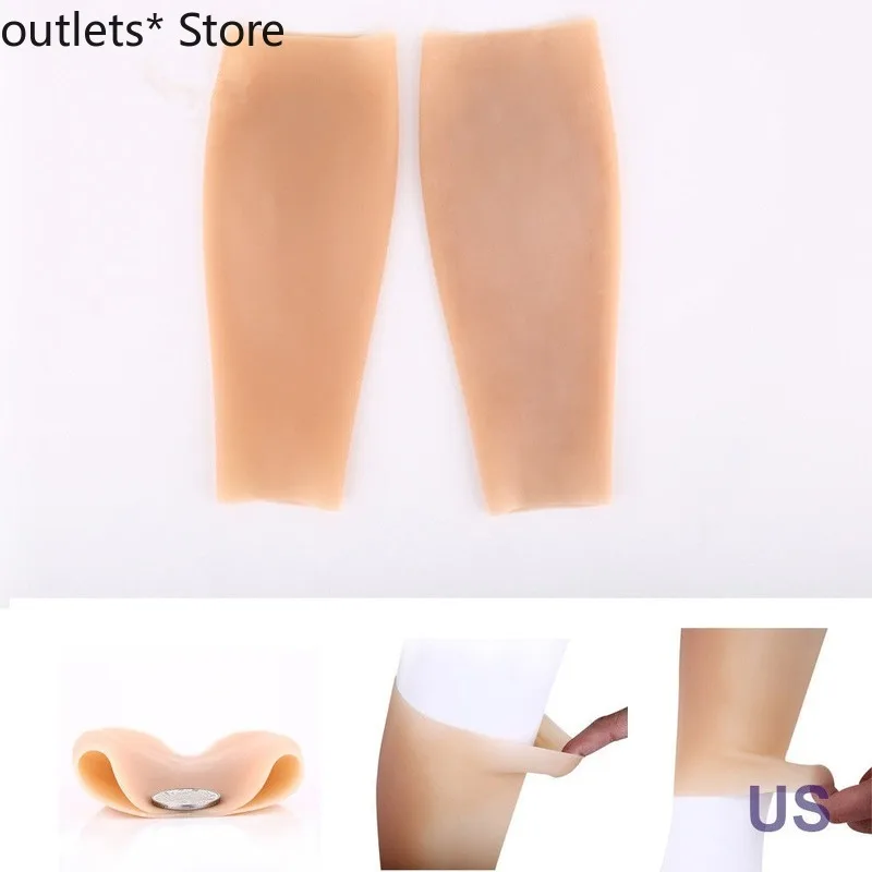 Handmade Full Silicone Shins Padded Enhancer Body Shaper Cover The Scar for Leg or Arm Bodyshaper 510g/pair Top Selling Product