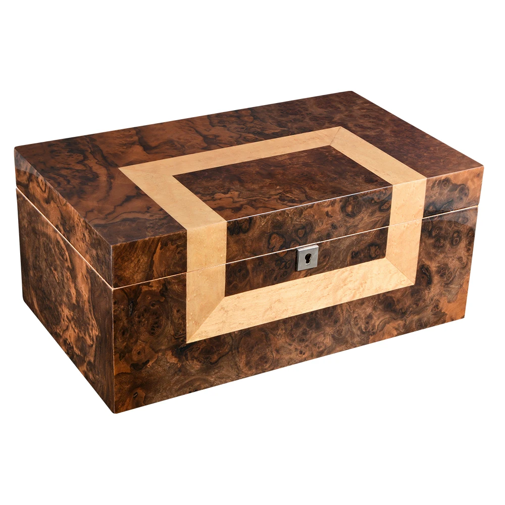 Сигаретная коробка Cedarwood для клубного рабочего стола двухслойный хьюмидор