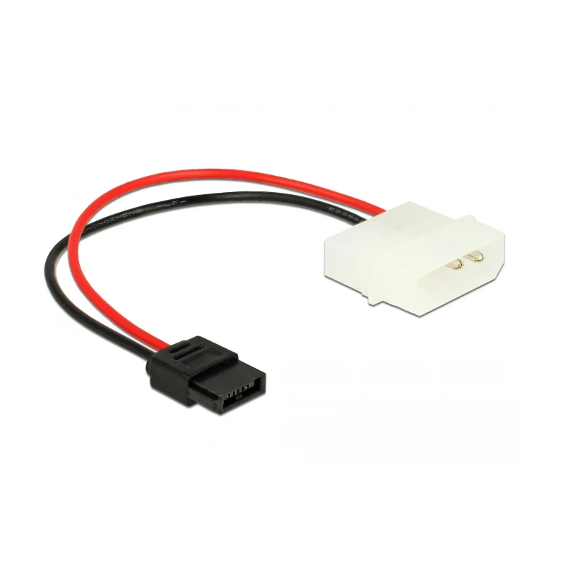Кабель питания Slimline SATA, 4-контактный разъем Molex на 6-контактный разъем Slim SATA, 25 см, для CD/DVD-приводов