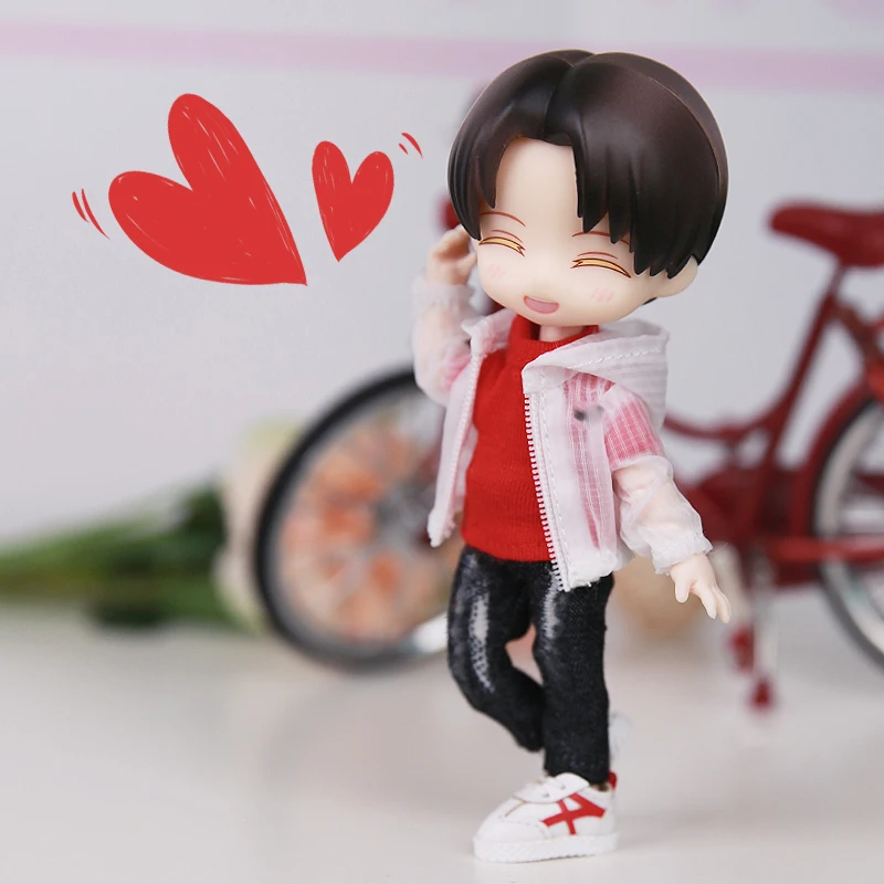 M0087 детская игрушка ручной работы 1/12 ob11 кукла blyth BJD/Аксессуары для кукол SD GSC цветная Солнцезащитная одежда с капюшоном 1 шт