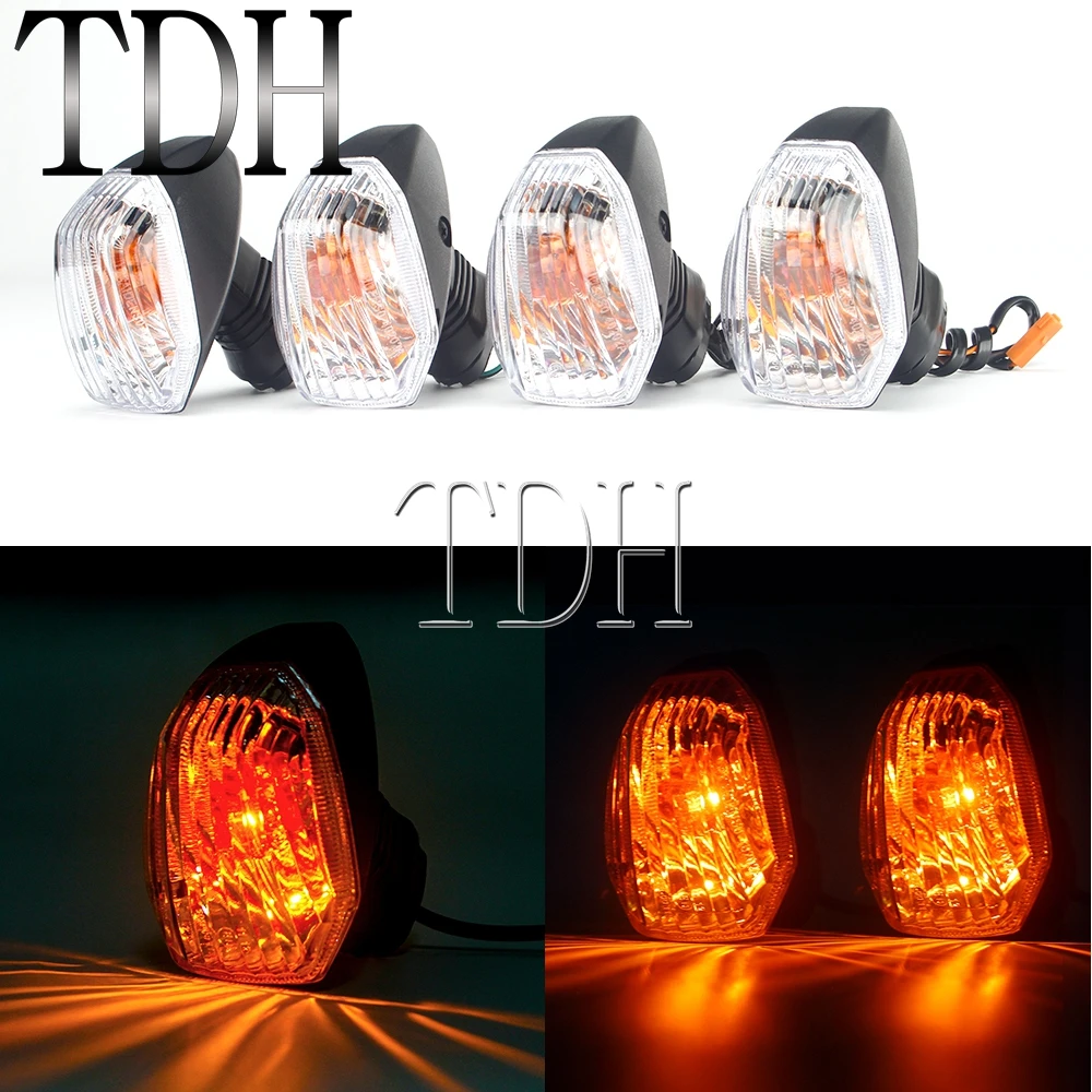 4 шт. указатели поворота для мотоцикла Kawasaki Ninja ZX6 Rr R 636 KLE 500 650 KLR650 OEM |