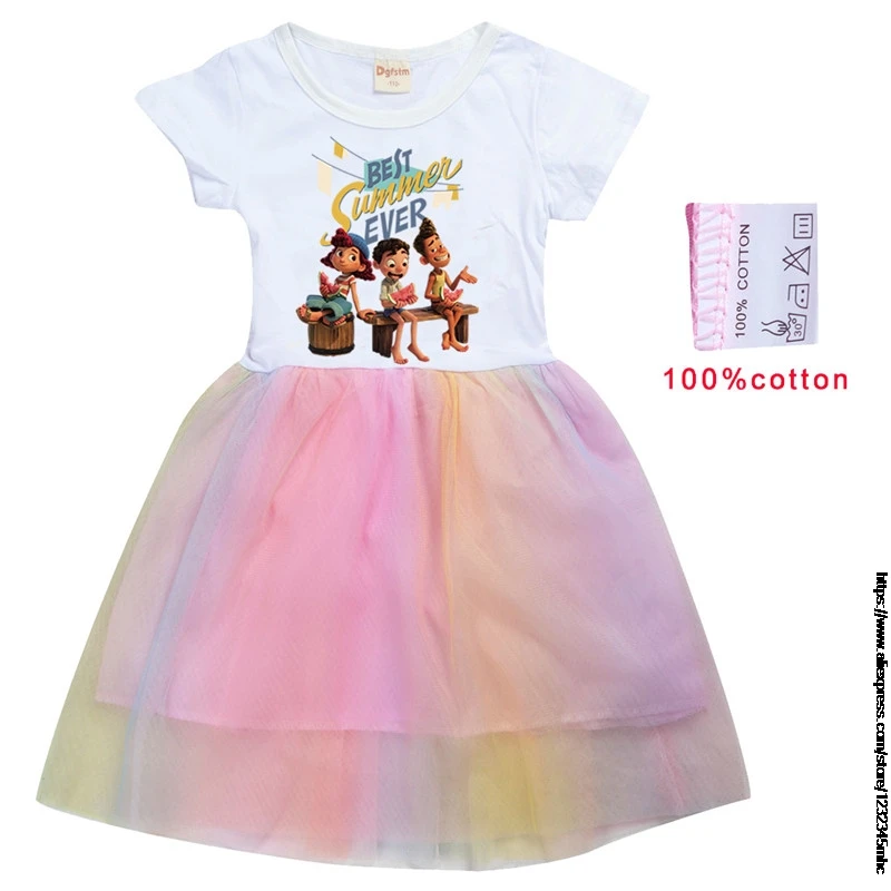 Летняя одежда для девочек детские платья новое платье из фильма лука детей дня