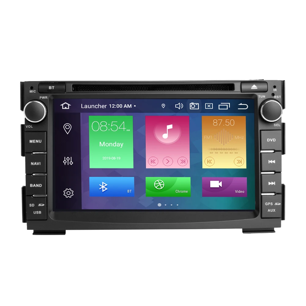 Ips DSP 4G 64GB 2 Din Android 9,0 автомобильный мультимедийный DVD для KIA Ceed 2009 2010 2011 2012 Авто радио gps навигация головное устройство аудио