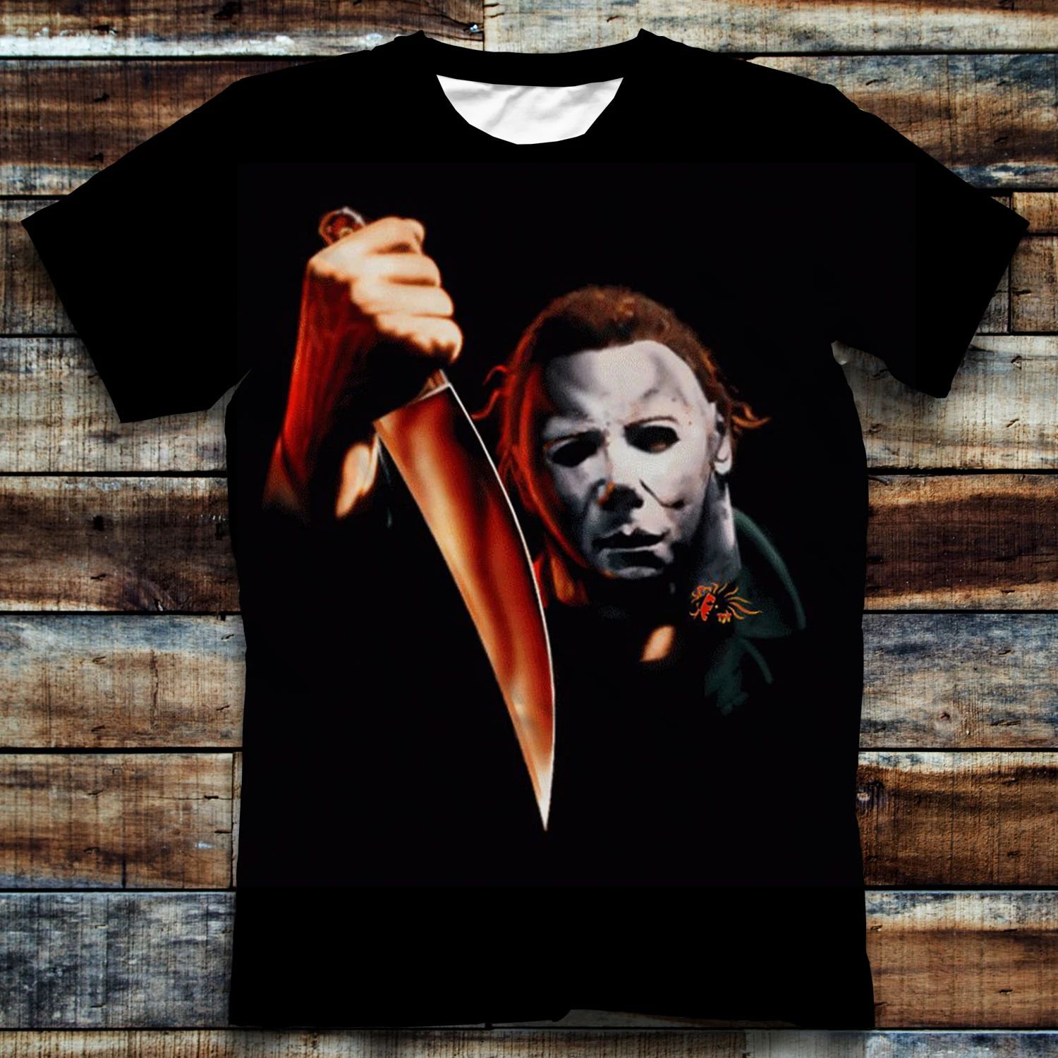 2019 летние модные футболки с рисунком из фильма ужасов Чаки мужские 3D принтом