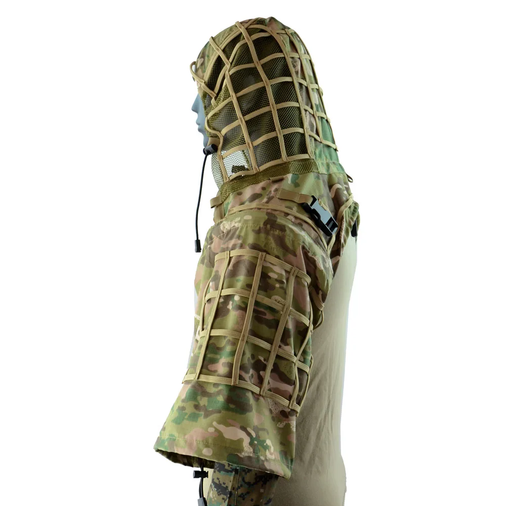Тактический Костюм Ghillie Multicam для страйкбола стрельбы камуфляжный снайперский