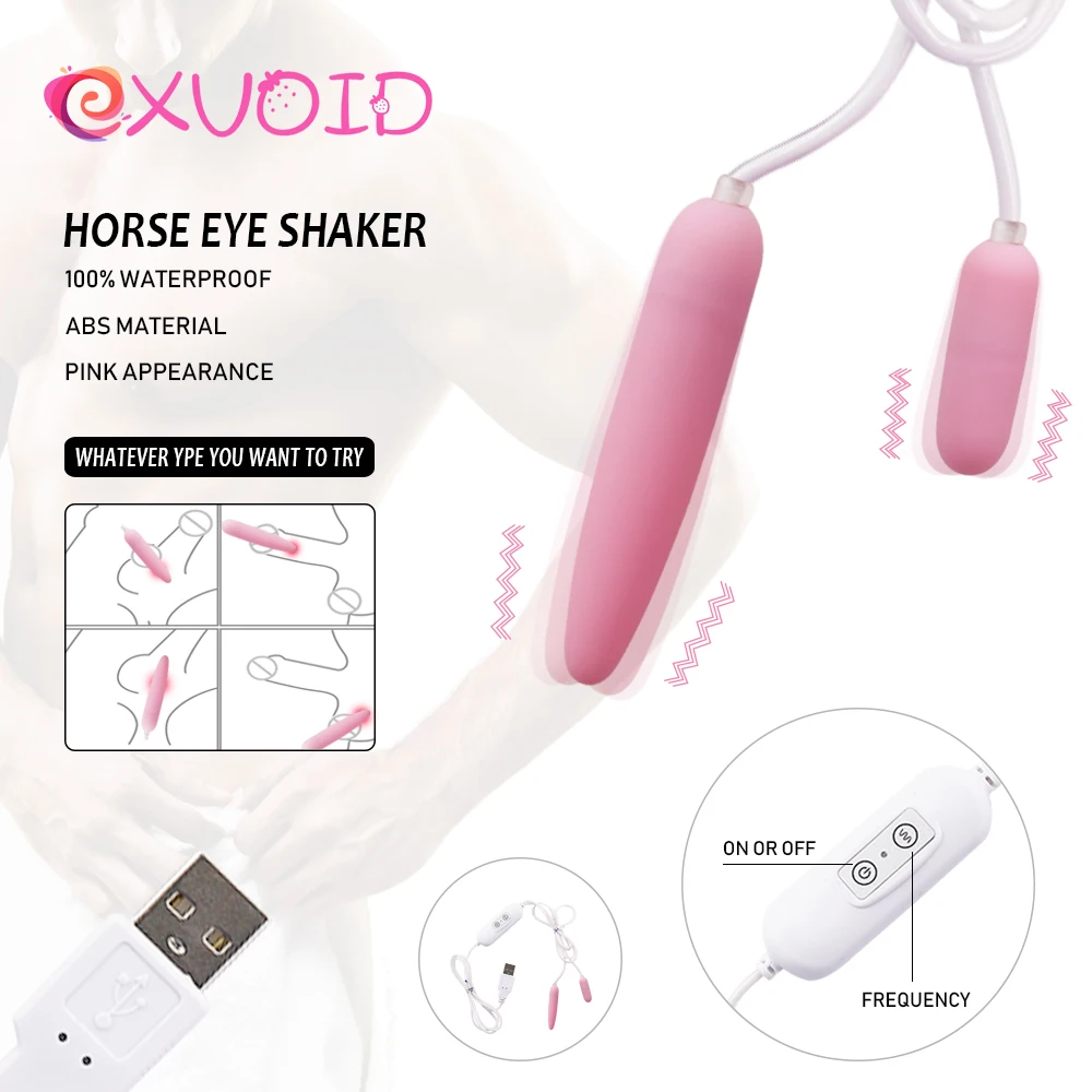 Вибрирующий мини вибратор EXVOID для пениса конский глаз мощная Вибрирующая