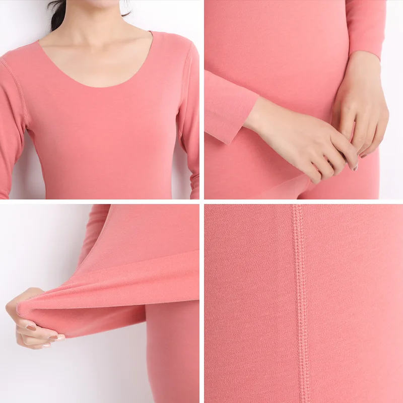 Женский бархатный комплект из 2 предметов теплые бесшовные пушистые леггинсы с