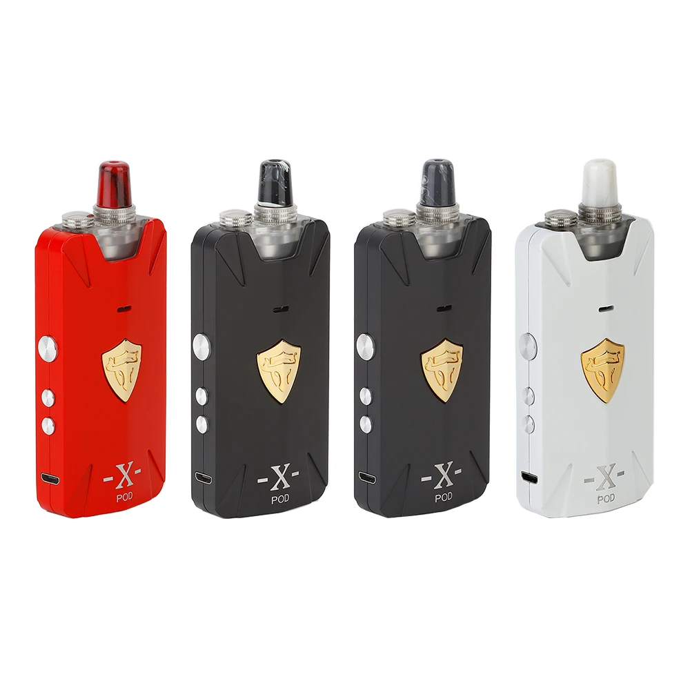 Оригинальный набор THC Tauren X POD электронная сигарета 25 Вт боксмод с аккумулятором