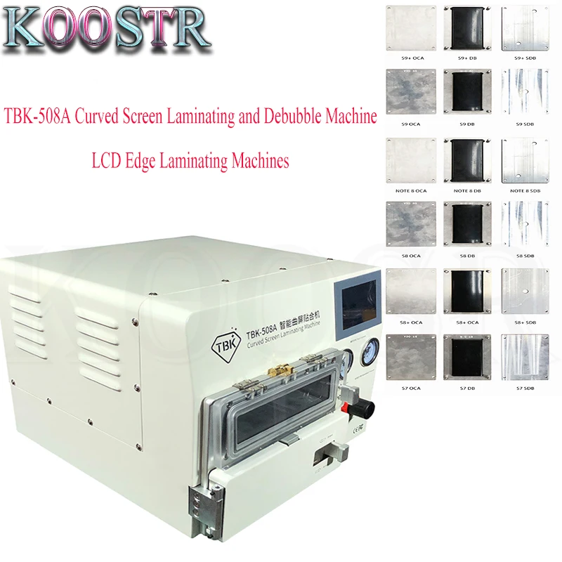 Новинка 2019 устройство для ламинирования и удаления пузырьков краев ЖК экрана iPhone