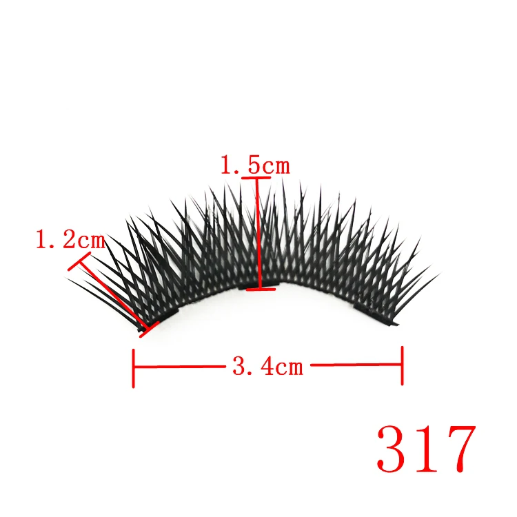 Magnetic Lashes 317 Shine-Tale новая магнитная подводка для глаз с магнитными ресницами Многоразовые 3D ресницы магниты ресницы накладные ресницы - Цвет: Magnetic Lashes 317
