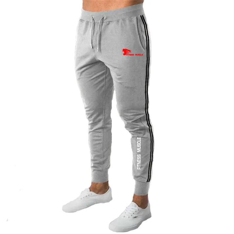 

Streetwear Casual Men's Clothing Jogger Bodybuilding Men's Trousers Fashion Printed Cotton Men's Gym Fitness Men's Sweatpants