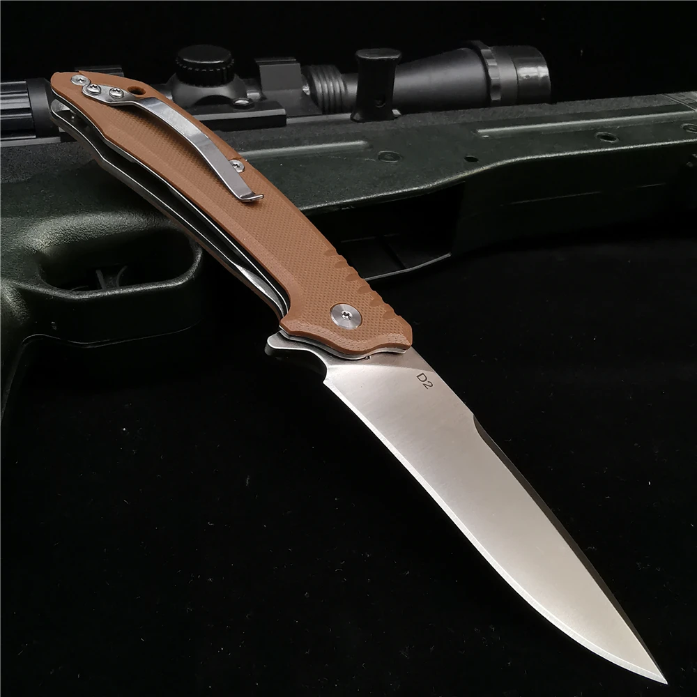 Нож DOOM BLADE D2 лезвие из высококачественной нержавеющей стали рукоятка G10 острый и