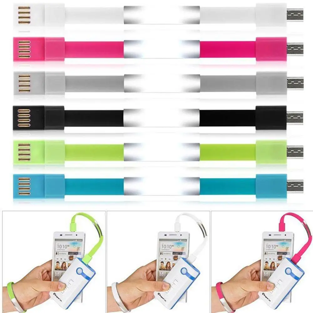 Зарядный кабель Micro USB браслет для передачи данных мобильного телефона