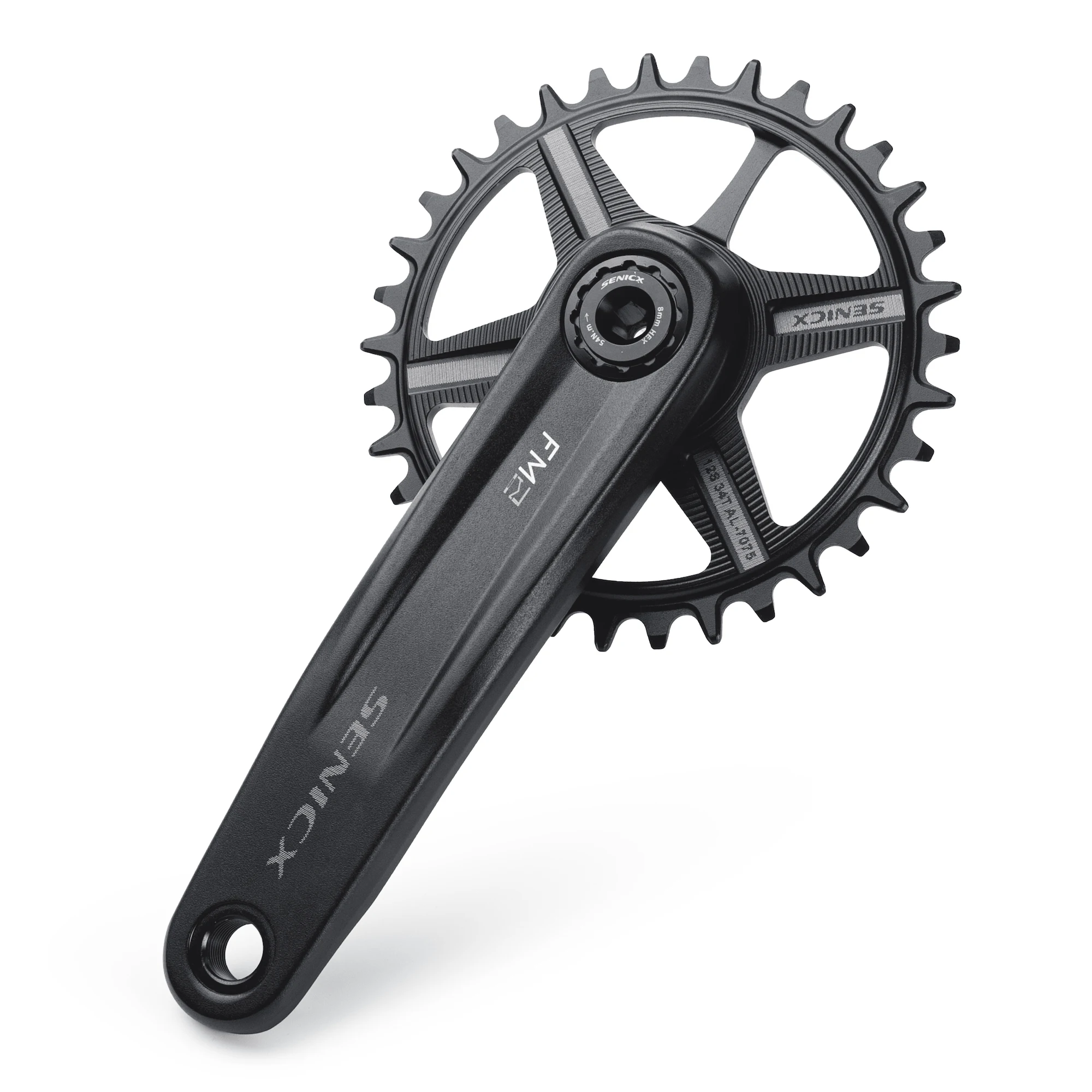 SENSAH HARDROCK 1 x 10 11 12 Speed Boost Crankset Eagle Tooth for MTB XC/TR/DH/FR 165/170 / 175mm 34T BSA Chainset | Спорт и