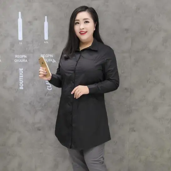 Модные женские блузки рубашки 2019 осенние топы больших размеров рубашка с