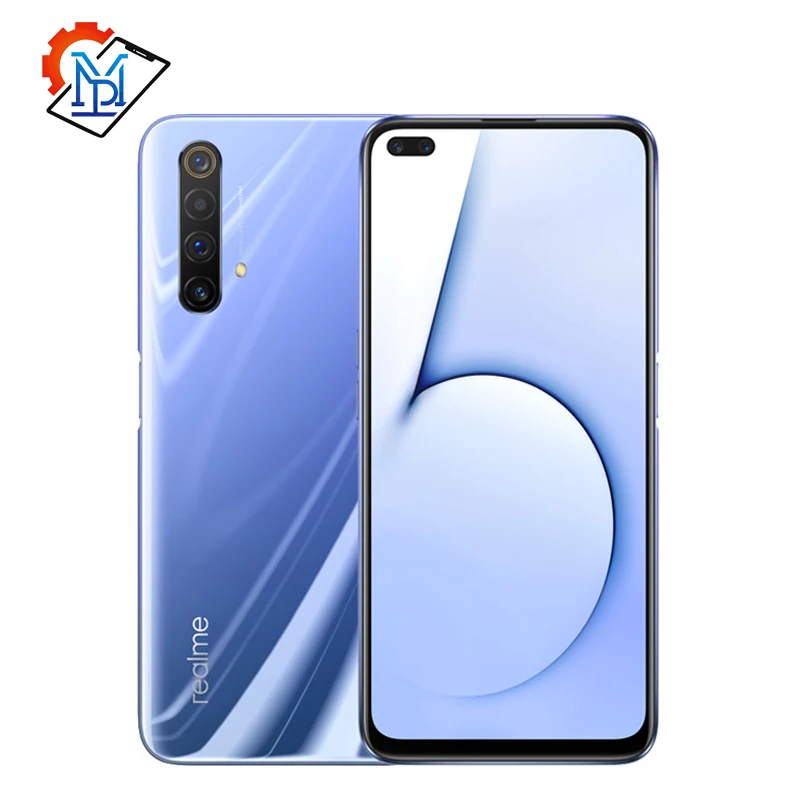 Новый Realme X50 5G мобильный телефон 6 57 Inch 8 ГБ + 128 Snapdragon 76 Android 10 Камера 64MP мгновенная