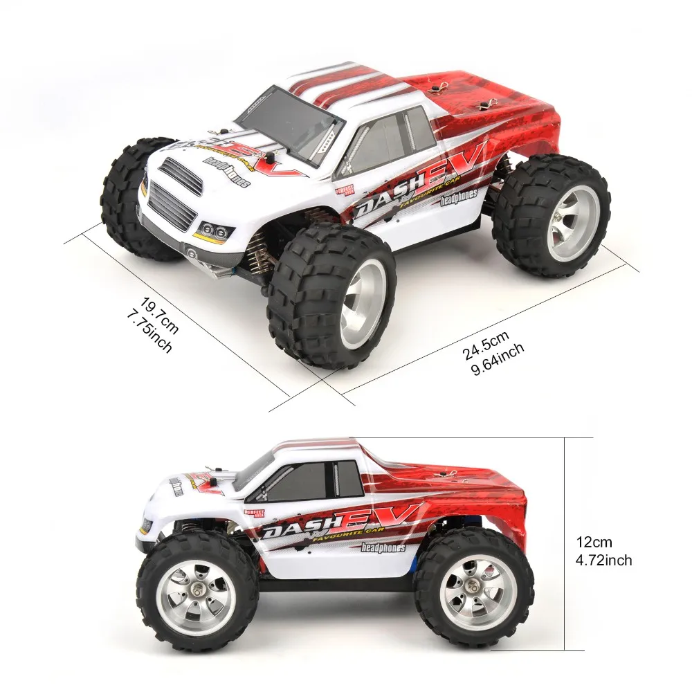 Радиоуправляемый автомобиль Wltoys A959/A979 1/18 обновленная версия 70 км/ч 2 4G 4WD грузовик