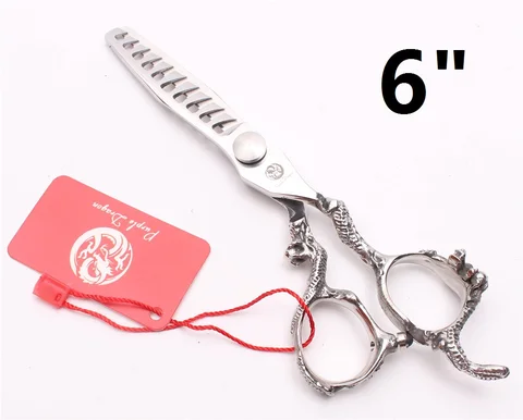 Y9216 6 ”ножницы для волос, профессиональные высококачественные ножницы для стрижки и филировки